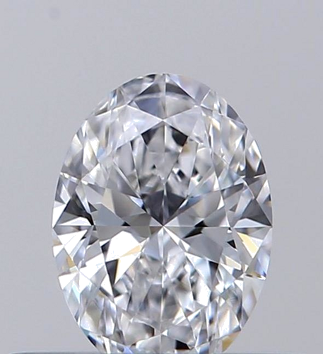 0.3 carat D-VVS2 Natūralus Oval Deimantas (1)