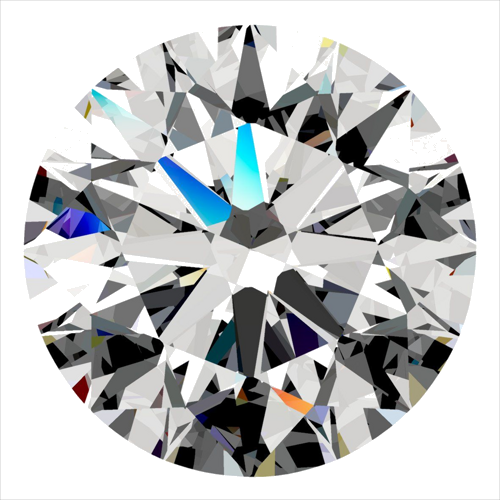 0.31 carat F-VS2 Excellent cut Natūralus Round Deimantas (1)