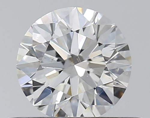 0.43 carat G-SI2 Excellent cut Natūralus Round Deimantas (1)