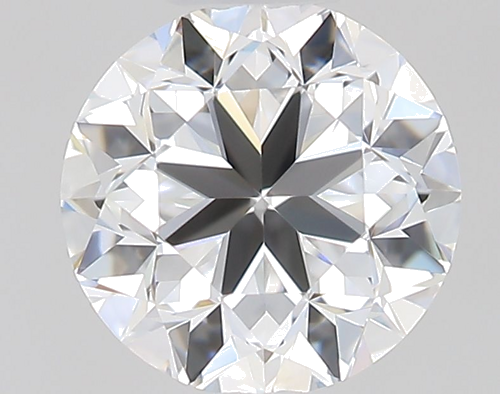 0.5 carat E-VVS1 GD cut Natūralus Round Deimantas (1)