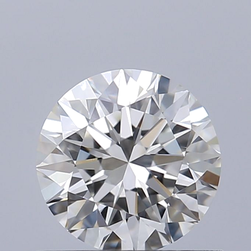 0.72 carat H-IF Excellent cut Natūralus Round Deimantas (1)