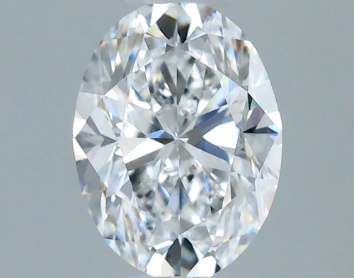 0.4 carat D-VS1 Natūralus Oval Deimantas (1)