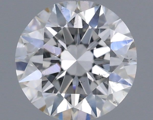 0.45 carat F-SI1 Excellent cut Natūralus Round Deimantas (1)