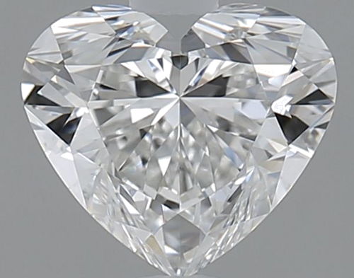 1.02 carat F-VS1 Natūralus Heart Deimantas (1)