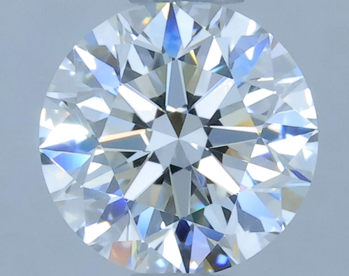 0.51 carat G-VVS2 Excellent cut Natūralus Round Deimantas (1)
