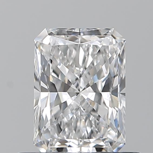 0.6 carat D-VVS2 Natūralus Radiant Deimantas (1)