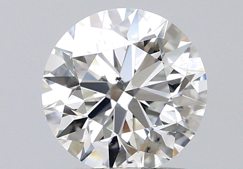 0.81 carat G-SI1 Excellent cut Natūralus Round Deimantas (1)