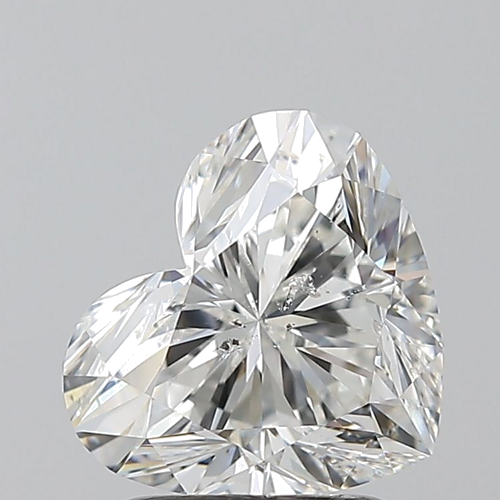 2.01 carat G-SI2 Natūralus Heart Deimantas (1)