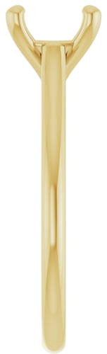 Sužadėtuvių Žiedas „Solitaire“ 585 Geltonojo Aukso Cushion 7mm (4)