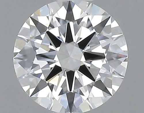 0.53 carat D-VVS1 Excellent cut Natūralus Round Deimantas (1)