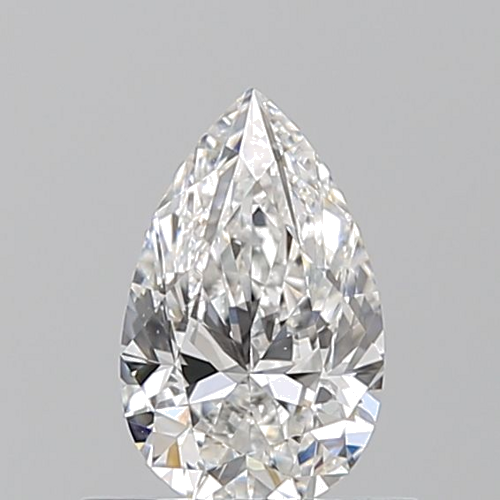 0.6 carat E-VVS2 Natūralus Pear Deimantas (1)