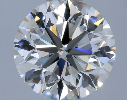 0.71 carat F-VVS1 Very Good cut Natūralus Round Deimantas (1)