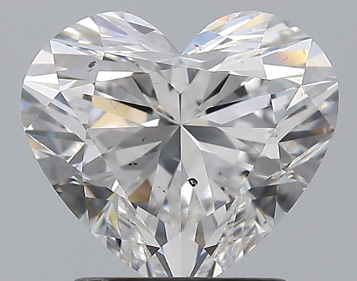 2.01 carat E-SI1 Natūralus Heart Deimantas (1)