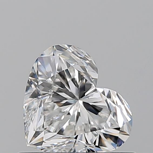 0.58 carat F-VS1 Natūralus Heart Deimantas (1)