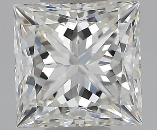1.01 carat H-IF Natūralus Princess Deimantas (1)
