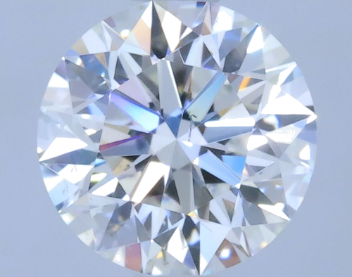 0.7 carat F-SI1 Excellent cut Natūralus Round Deimantas (1)