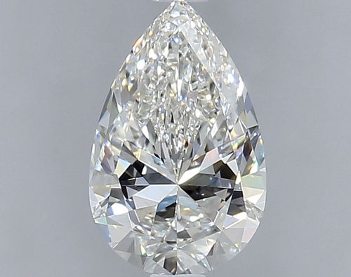 1.0 carat G-VVS1 Natūralus Pear Deimantas (1)