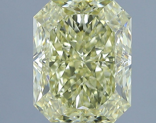 2.0 carat Fancy Light Yellow-VS2 Natūralus Radiant Deimantas (1)