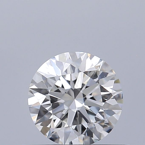 0.51 carat F-VVS2 Excellent cut Natūralus Round Deimantas (1)