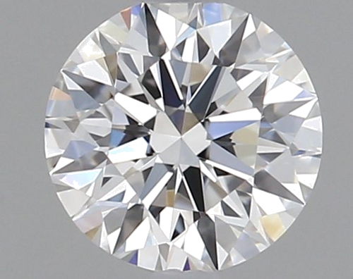 0.43 carat F-VVS1 Excellent cut Natūralus Round Deimantas (1)