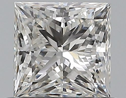 0.6 carat F-VS2 Natūralus Princess Deimantas (1)