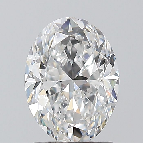 1.5 carat D-SI1 Natūralus Oval Deimantas (1)