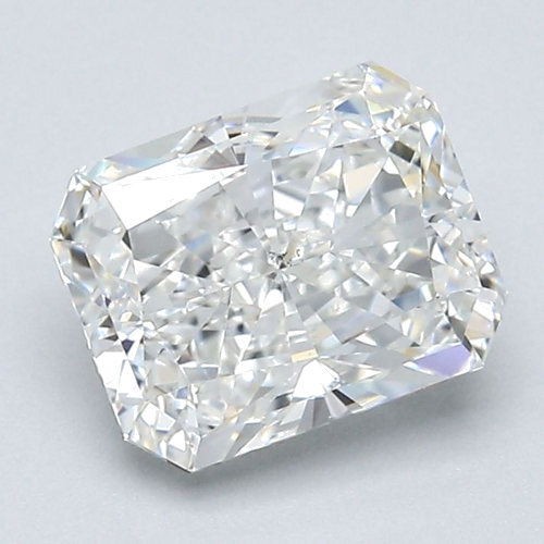 1.9 carat G-VS2 Natūralus Radiant Deimantas (1)