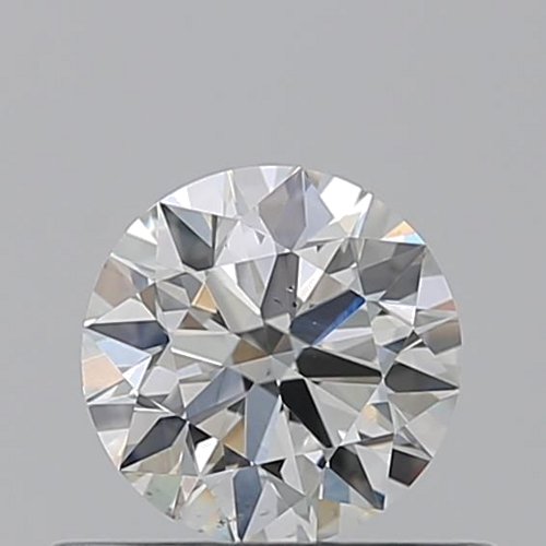 0.5 carat I-SI1 Excellent cut Natūralus Round Deimantas (1)