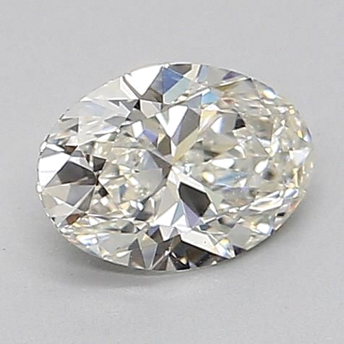 0.6 carat I-VS2 Natūralus Oval Deimantas (1)