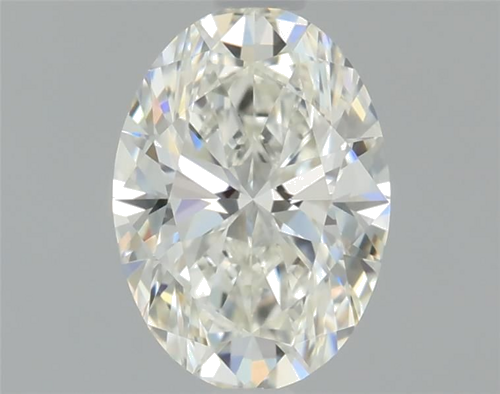 0.4 carat I-VVS2 Natūralus Oval Deimantas (1)