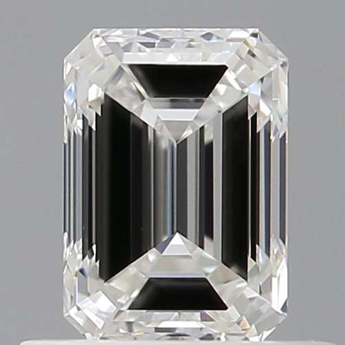 0.7 carat F-VVS2 Natūralus Emerald Deimantas (1)