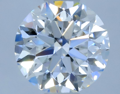 0.5 carat D-VS2 Very Good cut Natūralus Round Deimantas (1)