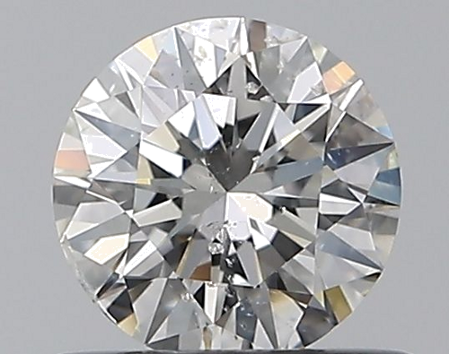 0.5 carat H-SI2 Excellent cut Natūralus Round Deimantas (1)