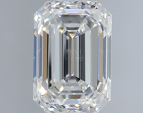 0.7 carat F-SI1 Natūralus Emerald Deimantas (1)