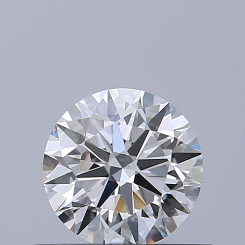 0.52 carat D-VVS2 Excellent cut Natūralus Round Deimantas (1)