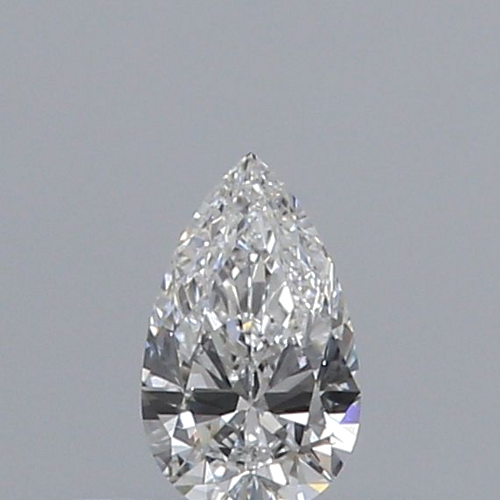 0.3 carat E-VS1 Natūralus Pear Deimantas (1)