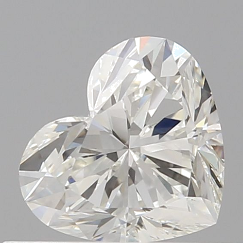 0.5 carat I-VS1 Natūralus Heart Deimantas (1)