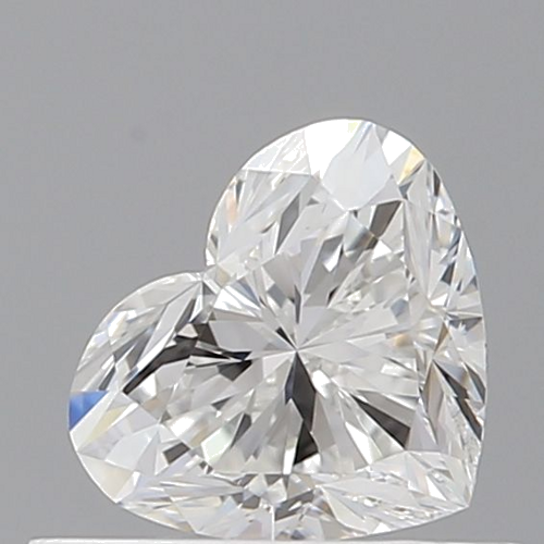 0.51 carat E-IF Natūralus Heart Deimantas (1)