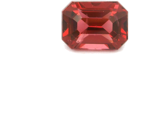 2.15 carat PINK STEP cut Octagonal Garnet (1)
