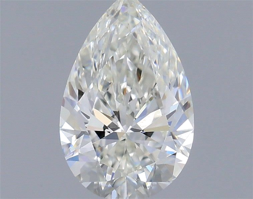 0.51 carat I-VS2 Natūralus Pear Deimantas (1)