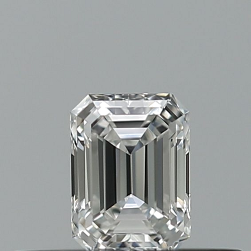 0.24 carat F-VVS1 Natūralus Emerald Deimantas (1)