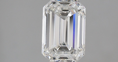 1.7 carat F-VVS2 Natūralus Emerald Deimantas (1)
