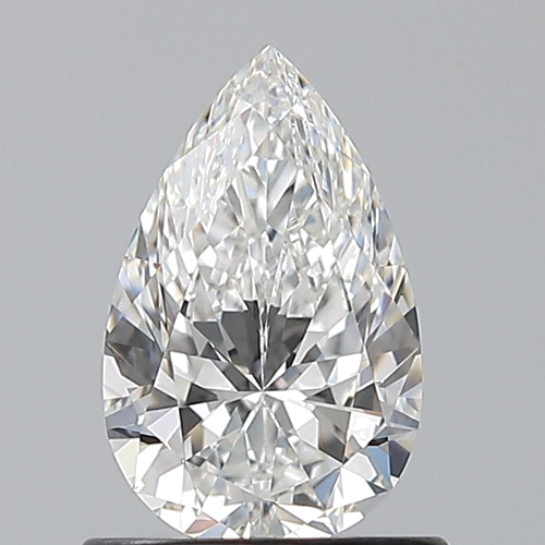 0.8 carat F-VS1 Natūralus Pear Deimantas (1)