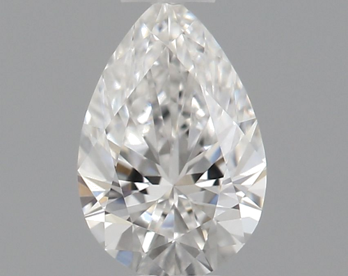 0.29 carat F-VVS1 Natūralus Pear Deimantas (1)