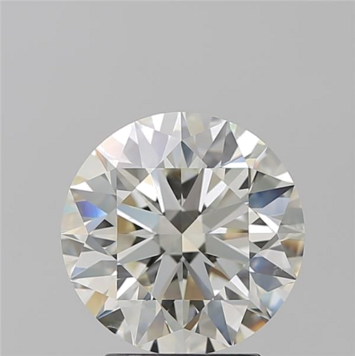 3.01 carat K-SI1 Excellent cut Natūralus Round Deimantas (1)