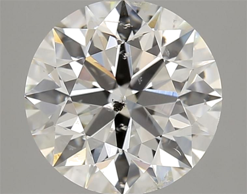 2.51 carat I-SI2 Excellent cut Natūralus Round Deimantas (1)