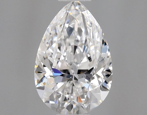 0.51 carat D-SI1 Natūralus Pear Deimantas (1)