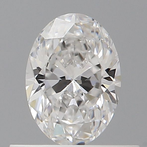 0.5 carat D-VVS1 Natūralus Oval Deimantas (1)