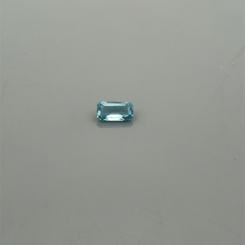 0.55 carat BLUE STEP cut Octagonal Aquamarine (1)