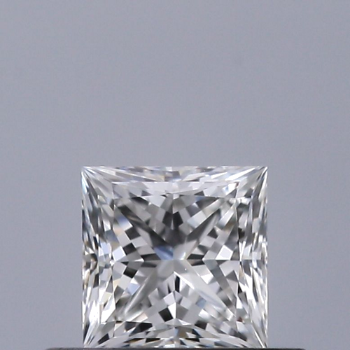 0.4 carat F-VVS1 Natūralus Princess Deimantas (1)